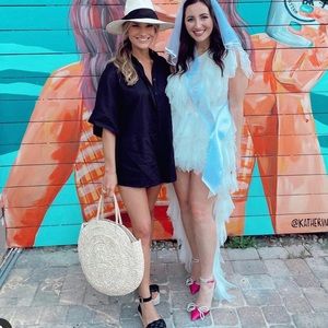 Coco Willow Rae playsuit in black